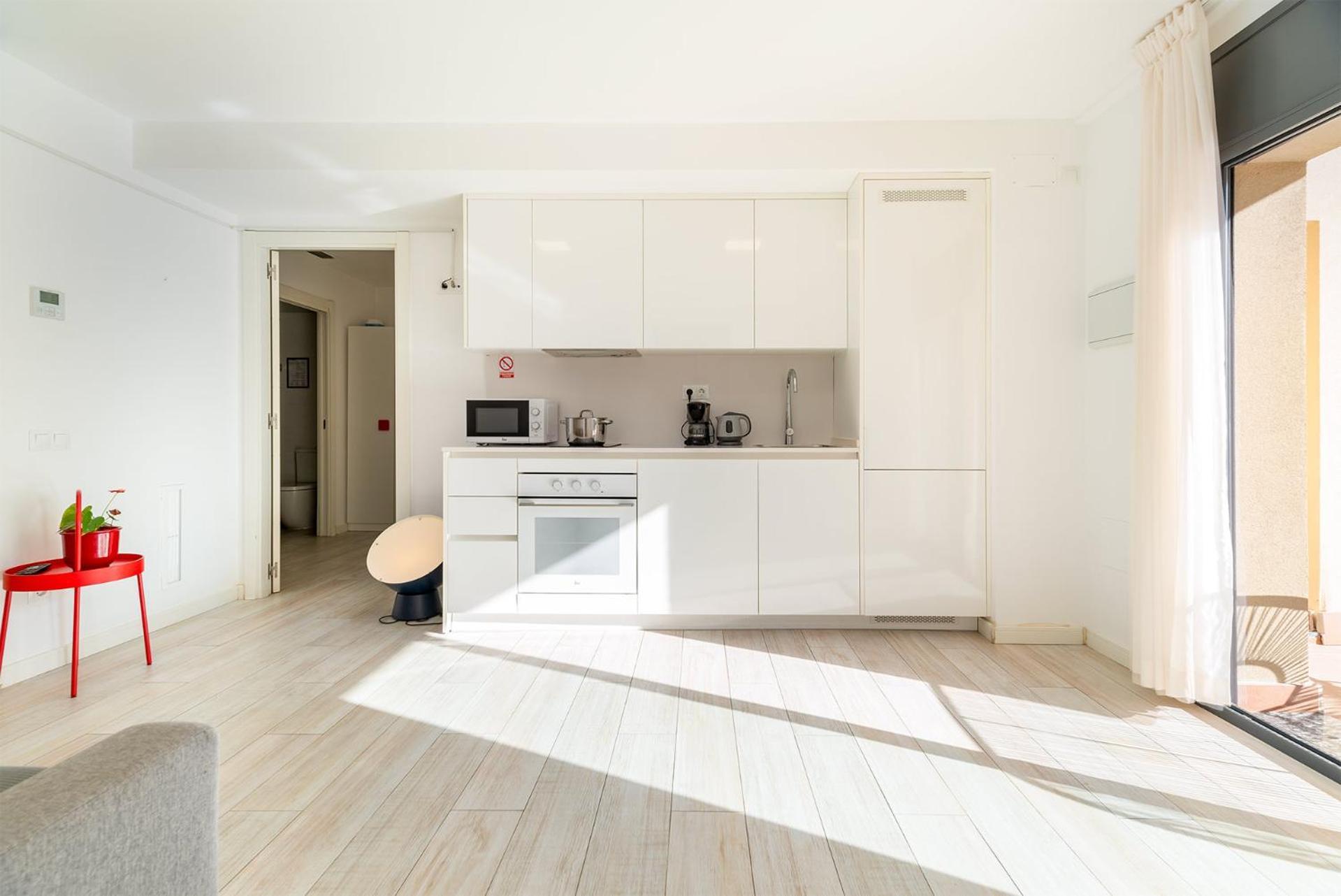 Castell Beach Aparthotel Castelldefels Bilik gambar